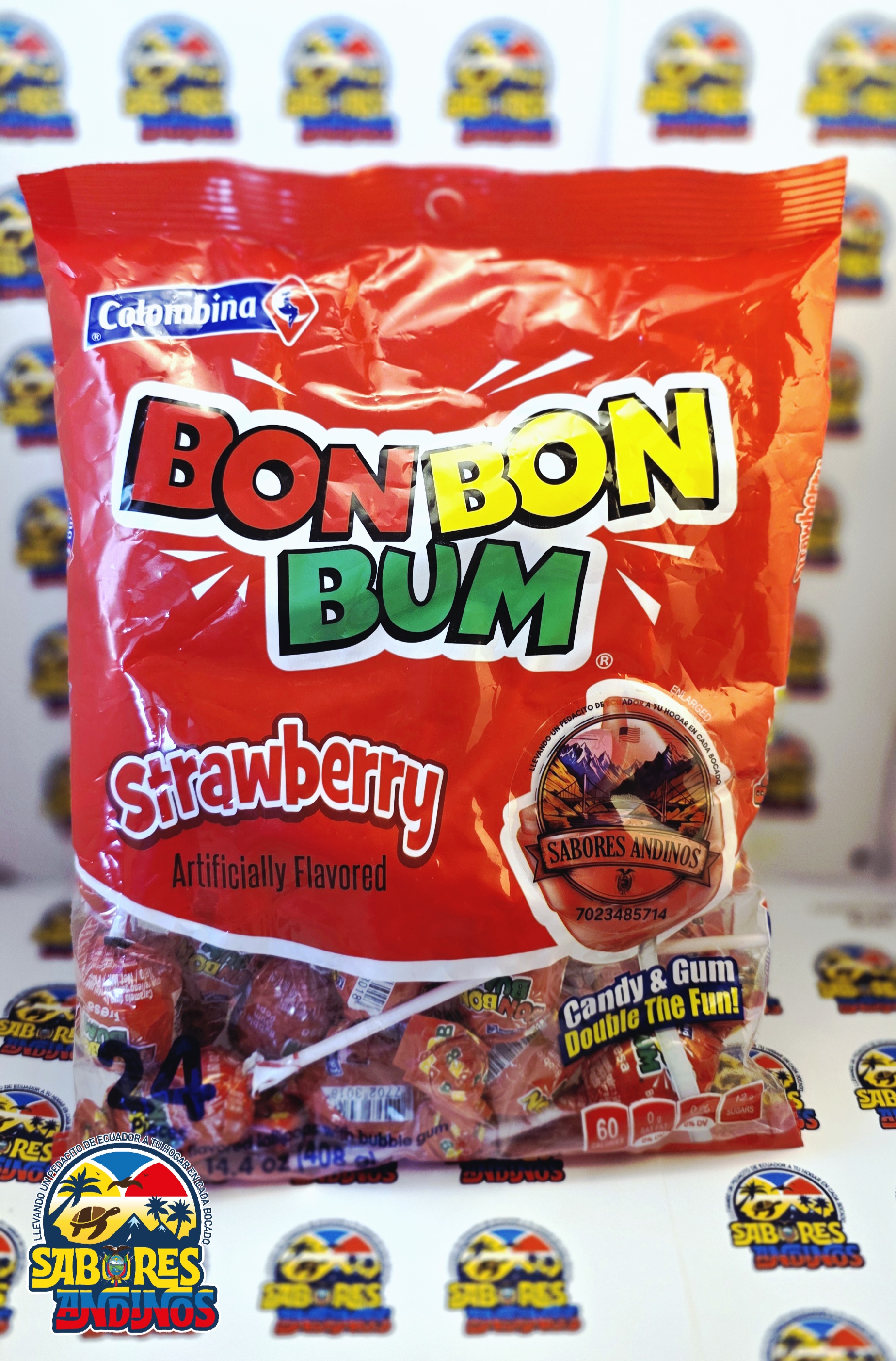 Chupetes BONBONBUM X 24 UNIT