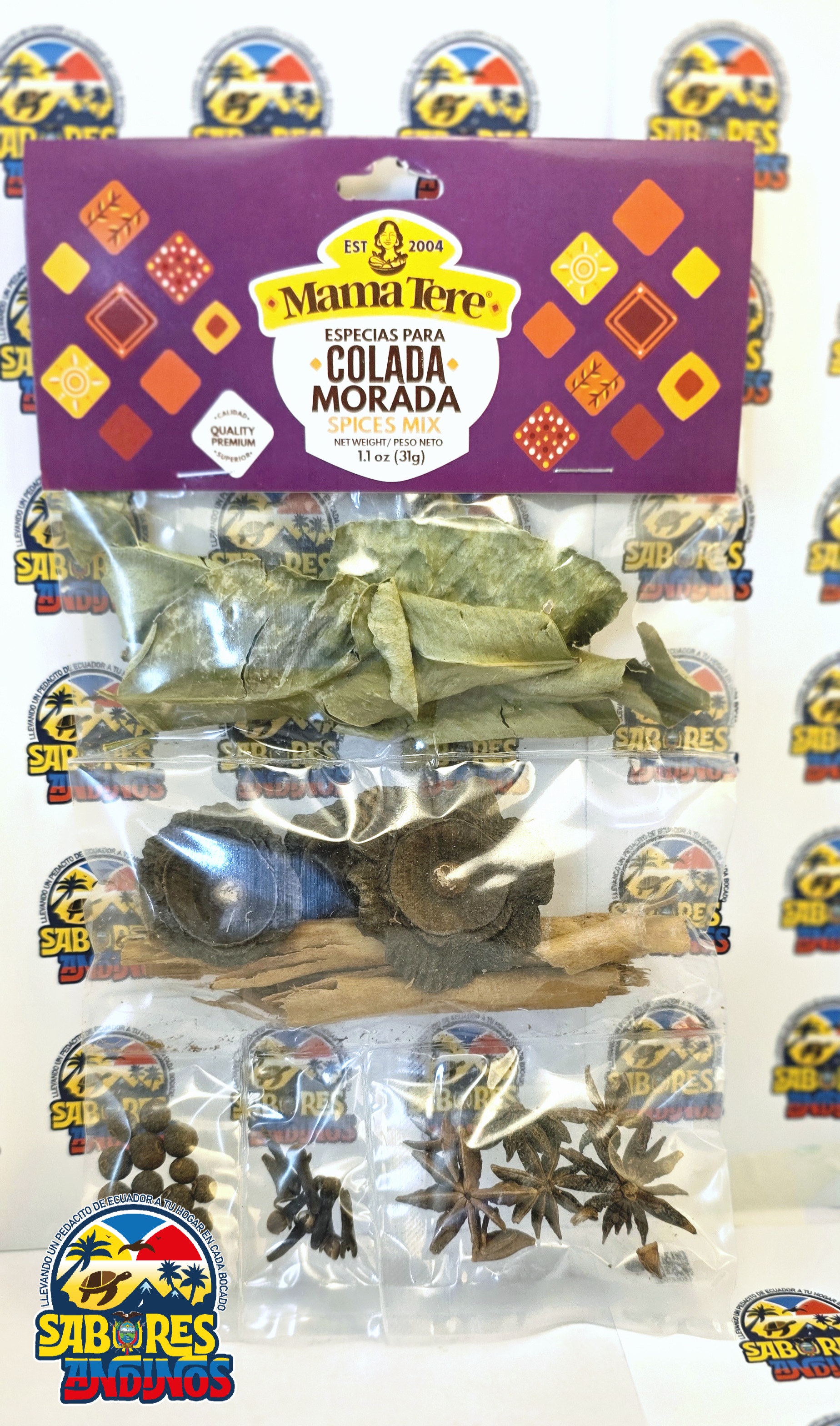 Especias para colada morada mama Tere