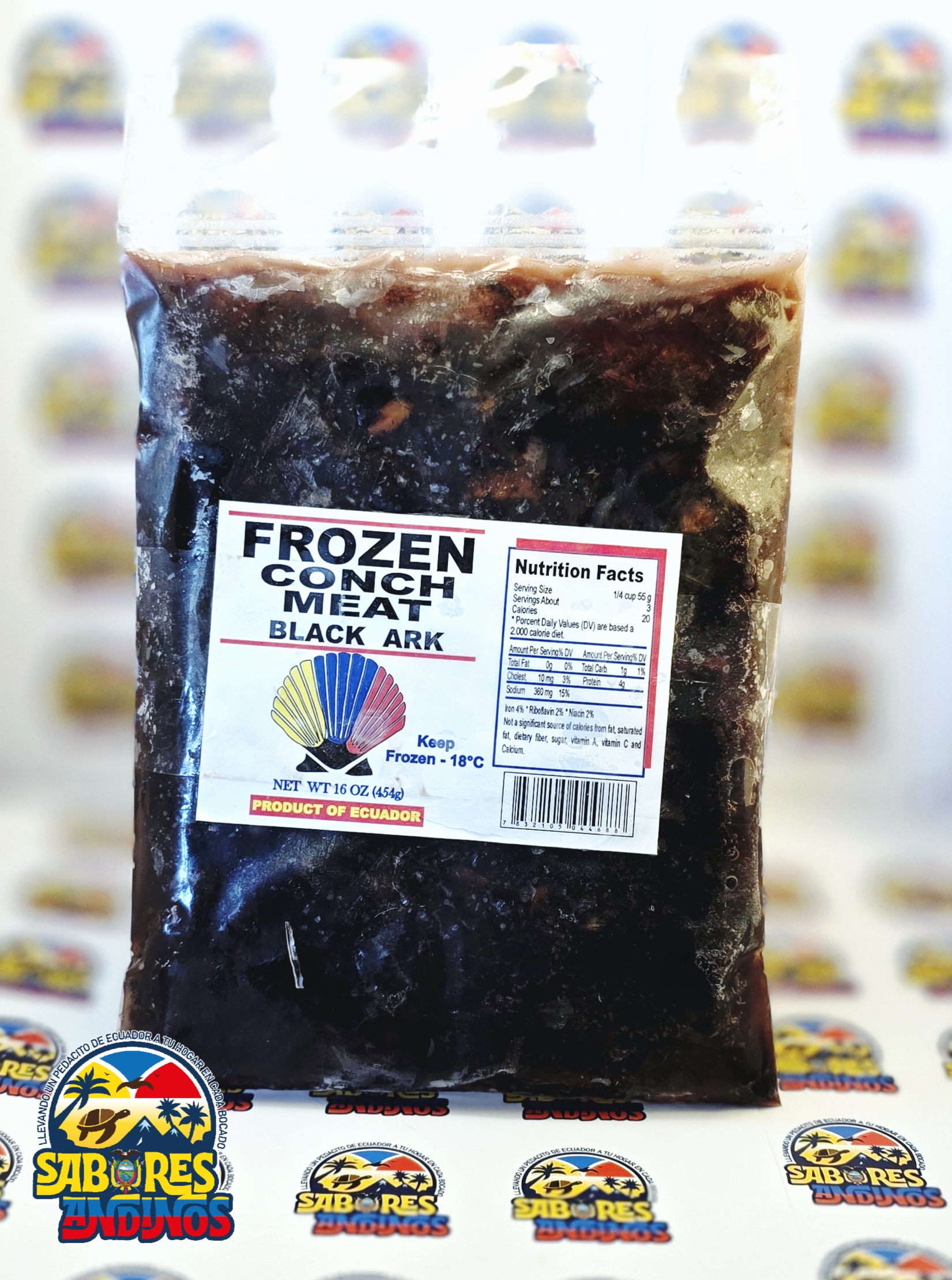 Conchas negras en su salsa